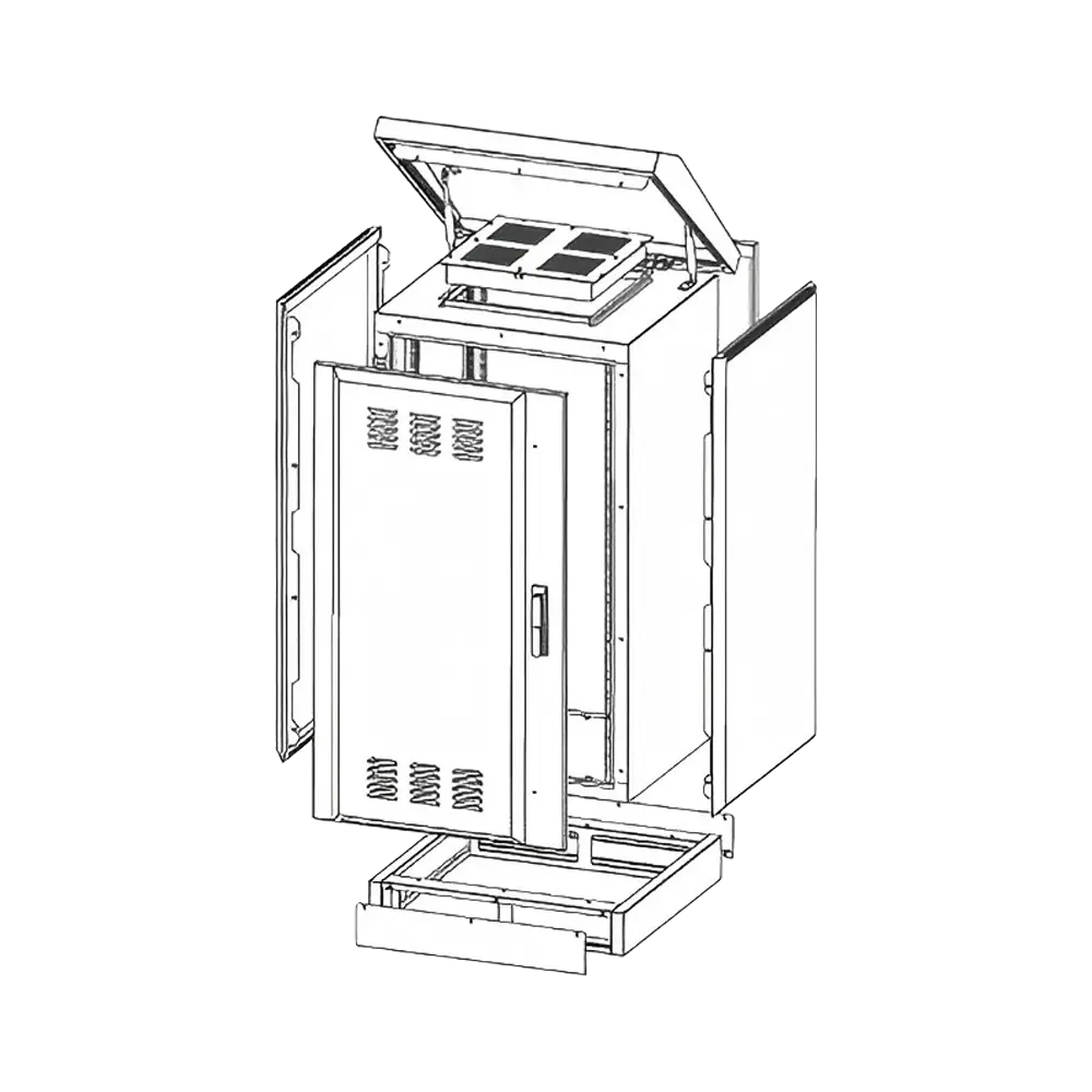 Basic Telecommunication Outdoor Cabinet-3