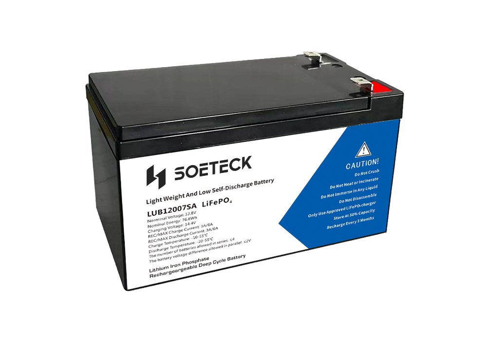 SOETECK 12v Lithium-ion Battery -1