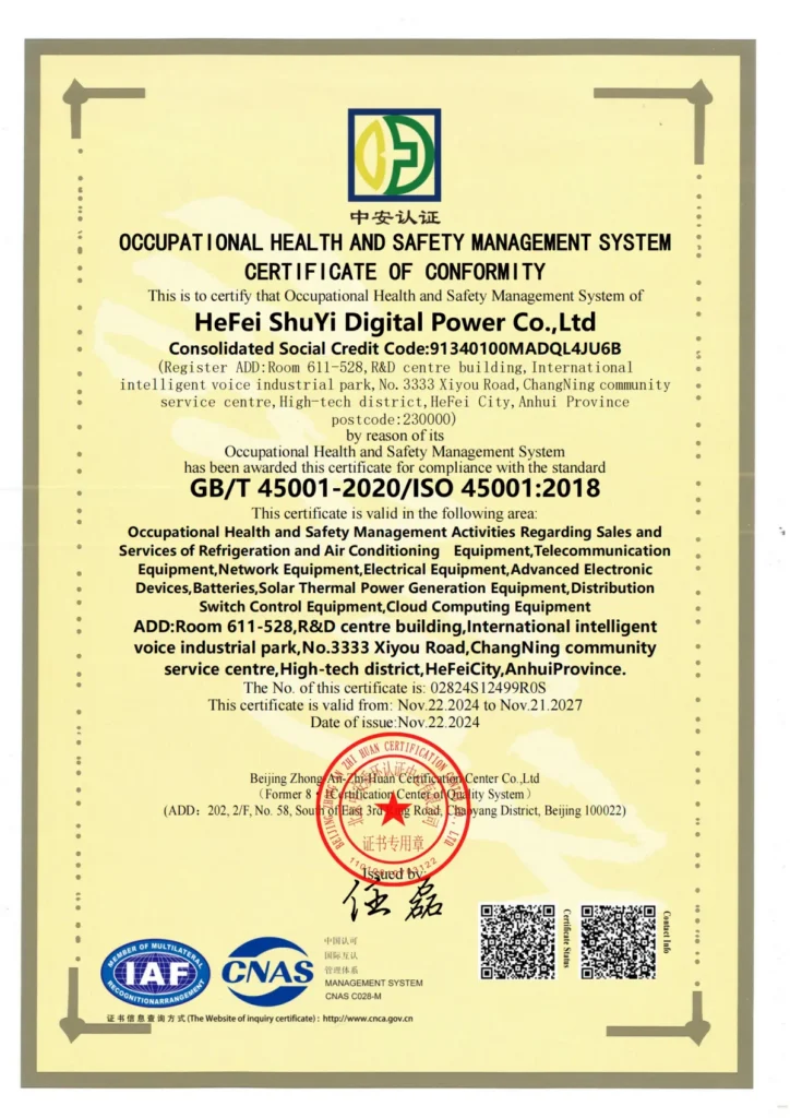 Soeteck ISO45001