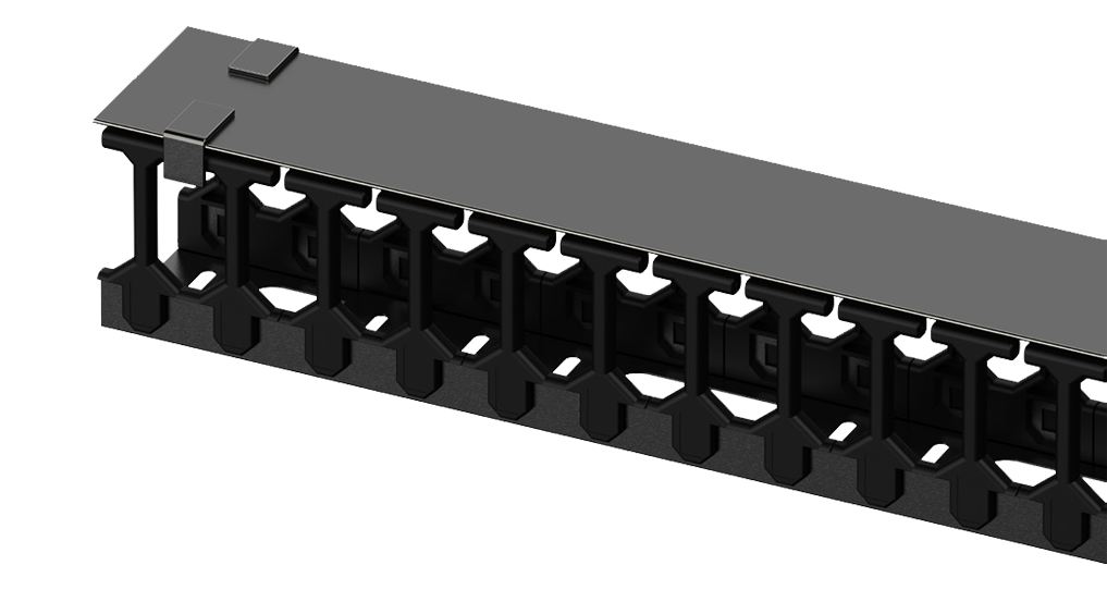 Vertical Plastic Cable Channel-11
